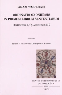 Ordinatio oxoniensis in primum librum sententiarum
