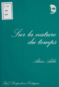 Sur la nature du temps