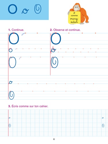 Cahier d'écriture avec Sami et Julie