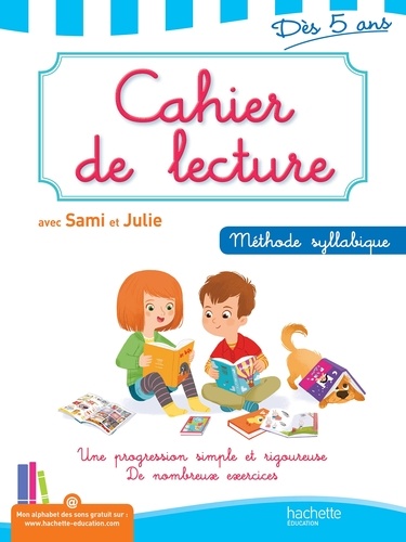 Cahier de lecture avec Sami et Julie - Dès 5 ans de Adeline Cecconello -  Grand Format - Livre - Decitre