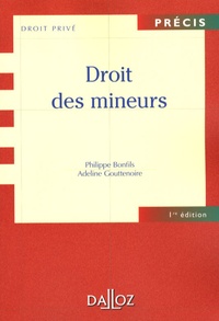 Adeline Gouttenoire et Philippe Bonfils - Droit des mineurs.