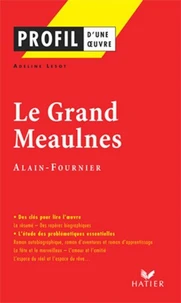 Profil - Alain-Fournier : Le Grand Meaulnes