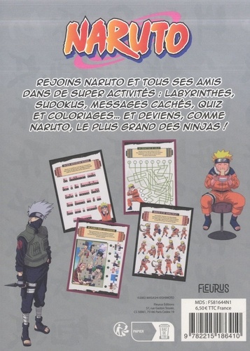 Mon bloc de jeux Naruto. Le monde de Naruto
