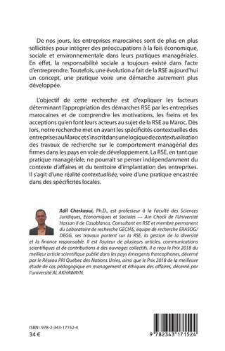 La responsabilité sociétale des entreprises au Maroc. Facteurs déterminants, analyses perceptuelles et typologies comportementales