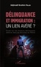 Adjimaël Ibrahim Halidi - Délinquance et immigration : un lien avéré ? - Etude sur les mineurs délinquants détenus dans les Bouches-du-Rhône.