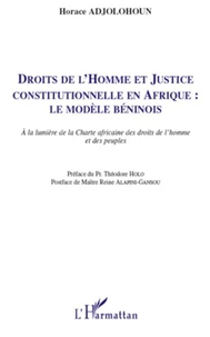 Droits de l'Homme et Justice constitutionnelle en Afrique : le modèle béninois