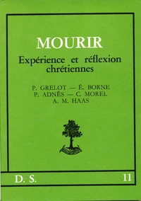 Mourir. Experience Et Reflexion Chretiennes