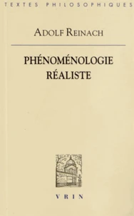 Phénoménologie réaliste