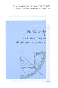 Adolfo Tura - Fra Giocondo & les textes français de géométrie pratique.