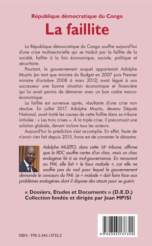 République démocratique du Congo 16e tribune. La faillite