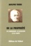 De la propriété. Du communisme, du socialisme et de l'impôt