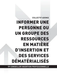 TP CONSEILLER EN INSERTION PROFESSIONNELLE - AT1 - Informer une personne ou un groupe des ressources en matière d'insertion et des services dématérialisés