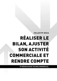 TP NÉGOCIATEUR TECHNICO COMMERCIAL - AT2 Realiser le bilan, ajuster son activite commerciale et rendre compte