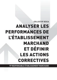 TP RESPONSABLE ÉTABLISSEMENT MARCHAND - AT2 | Analyser les performances de l’établissement marchand et définir les actions correctives