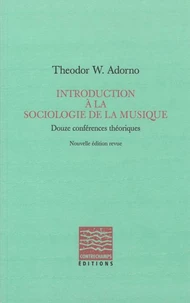 Introduction à la sociologie de la musique
