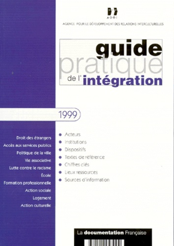  ADRI - Guide Pratique De L'Integration 1999.