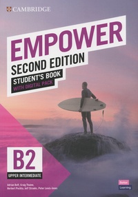 Adrian Doff et Craig Thaine - Empower Upper Intermediate B2 - Student's Book with Digital Pack.
