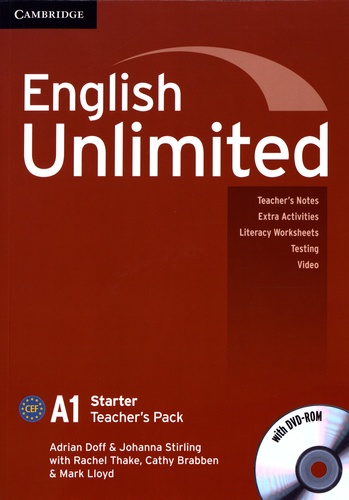 English Unlimited A1 Starter. Teacher's Pack  avec 1 DVD