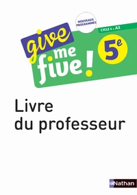 Anglais 5e Cycle 4 A2 Give Me Five !