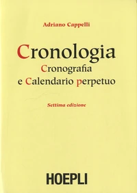 Cronologia, cronografia e calendario perpetuo