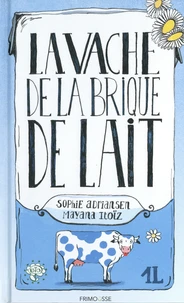 La vache de la brique de lait