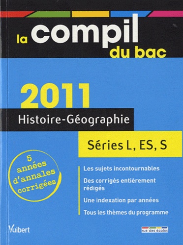 Histoire Géographie Bac L, ES, S  Edition 2011