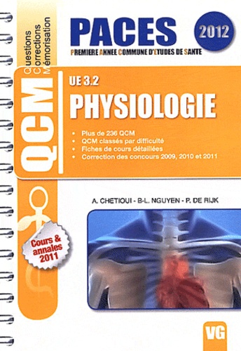 Adrien Chetioui et Bao-Long Nguyen - Physiologie UE 3.2.