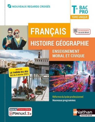 Adrien David et Eric Godeau - Français Histoire Géographie EMC Tle Bac Pro.