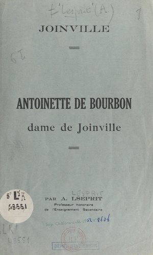 Antoinette de Bourbon, dame de Joinville