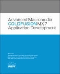Advanced Macromedia ColdFusion MX 7 Application Development.