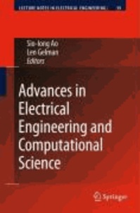 Sio-Iong Ao - Advances in Electrical Engineering and Computational Science.