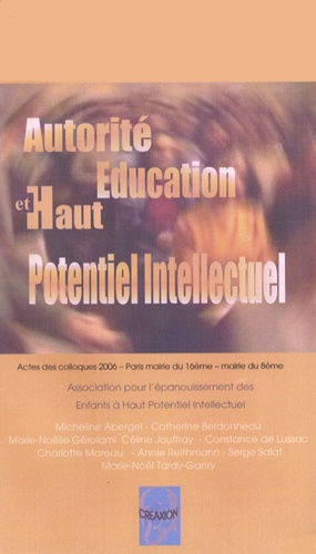  AE-HPI - Autorité, éducation et haut potentiel intellectuel.