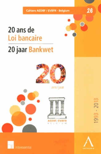  AEDBF Belgique - 20 ans de loi bancaire.
