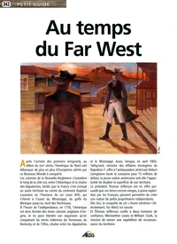 Au temps du Far West