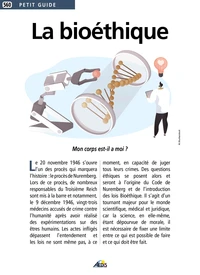 La bioéthique