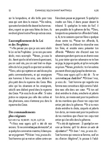 Le Nouveau Testament et les psaumes. Traduction officielle liturgique  Edition de luxe