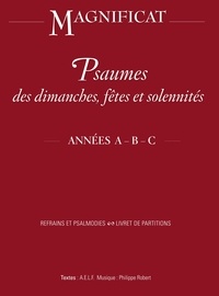 Télécharger gratuitement le fichier pdf des livres Psaumes des dimanches, fêtes et solennités  - Années A - B - C 9782384040070 (Litterature Francaise) par AELF, Philippe Robert iBook MOBI FB2