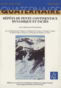 Dépôts de pente continentaux, dynamique et faciès