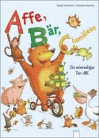 Affe, Bär, Chamäleon - Ein wimmeliges Tier-Abc.