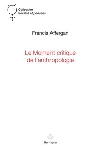 Le moment critique de lanthropologie