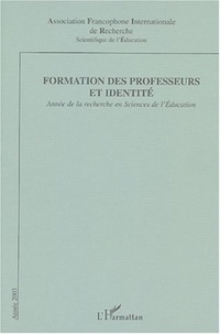  Afirse - Formation des professeurs et identité - Année de la Recherche en Sciences de l'Education.