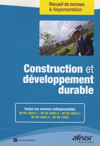  AFNOR - Construction et développement durable.