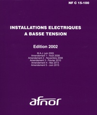  AFNOR - Installations électriques à basse tension - Edition 2002.