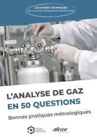 L'analyse de gaz en 50 questions