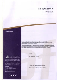 NF ISO 21110
