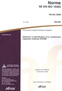 Norme NF en ISO 15303