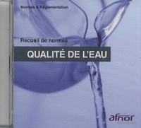  AFNOR - Qualité de l'eau - CD-ROM.
