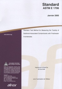 Standard ASTM E 1706 - Standard test method for measuring the toxicity of sediment-associated contaminants with freshwater invertebrates.pdf