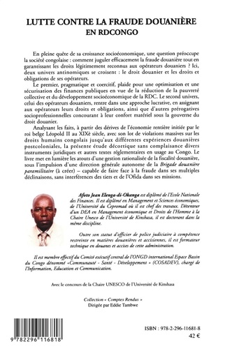 Lutte contre la fraude douanière en  RDCongo