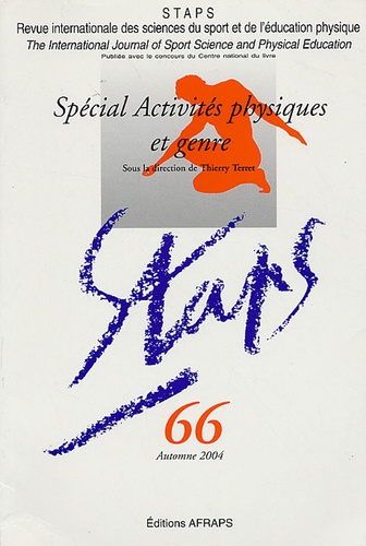 Thierry Terret - Staps N° 66, Automne 2004 : Spécial Activités physiques et genre.